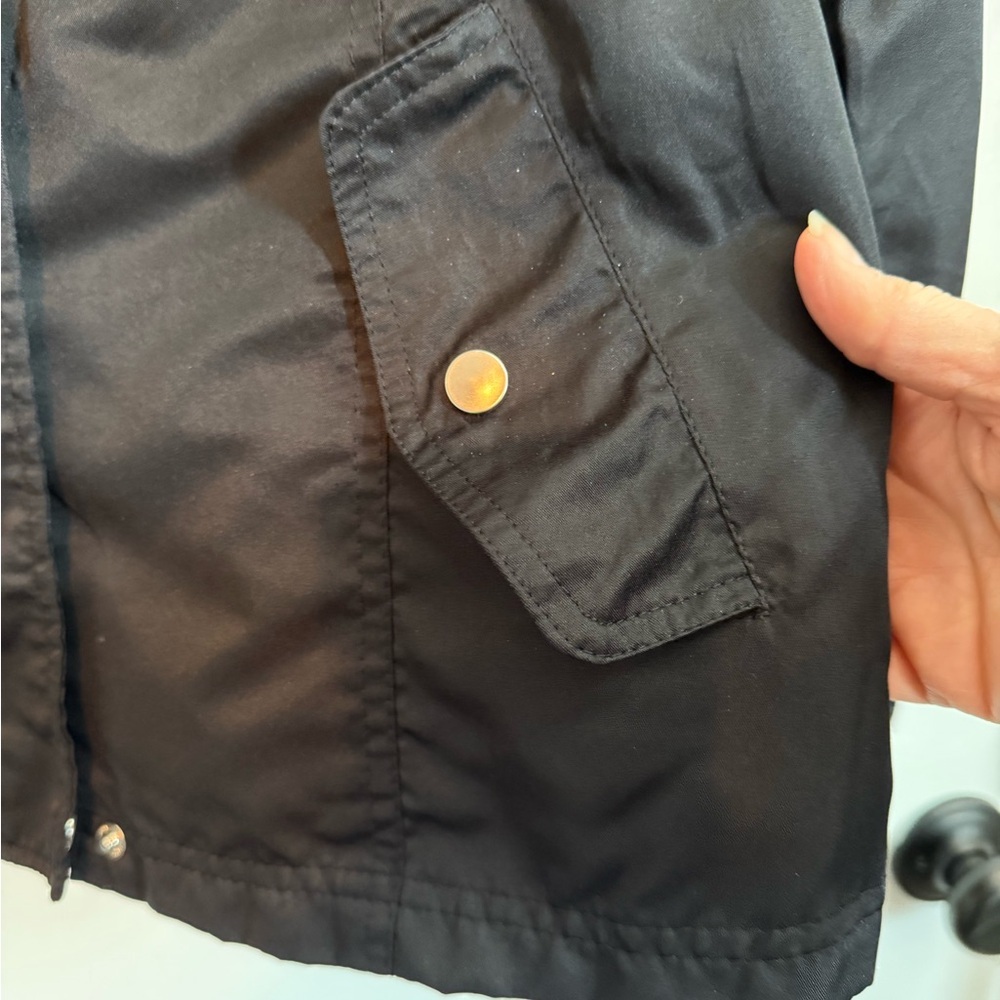 Bella D. Black Utility Jacket for Women - Picture 4 of 10